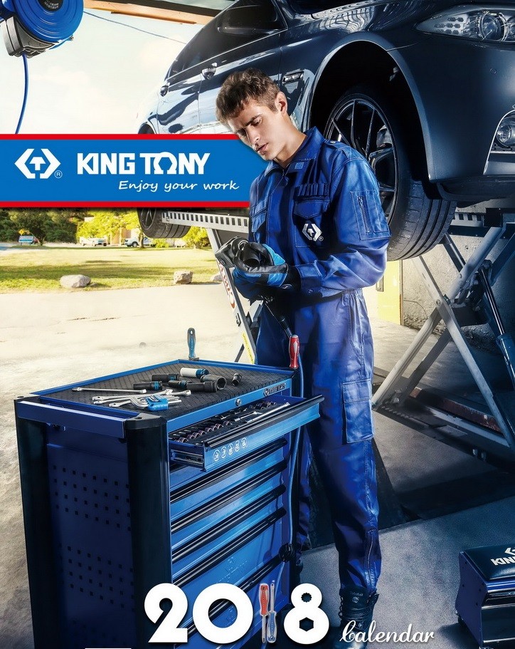 Календар King Tony 2018